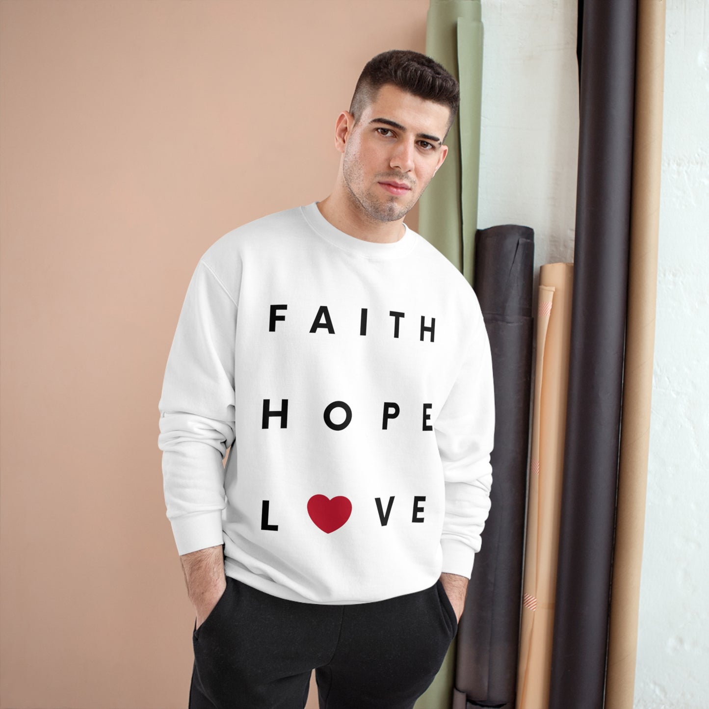 Faith Hope Love Sweatshirt