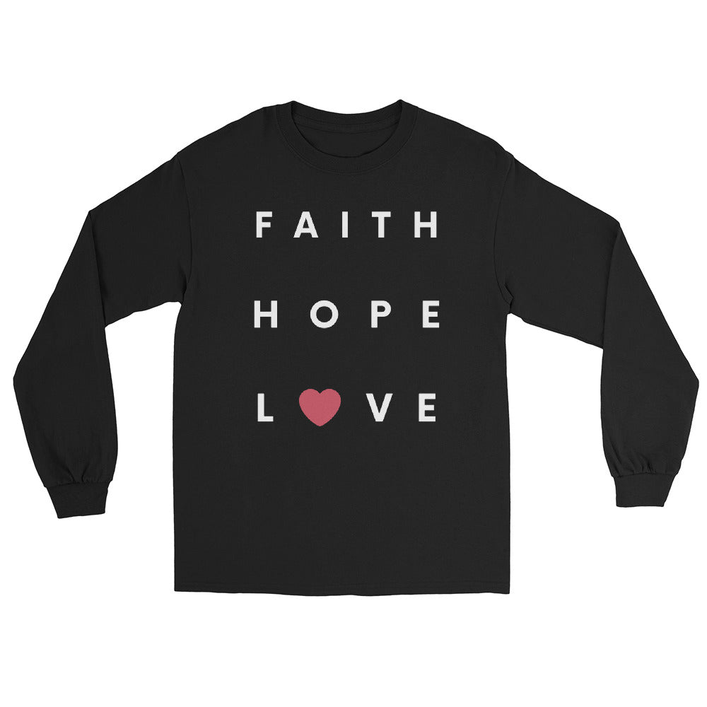 Faith Hope Love Longsleeve Tee