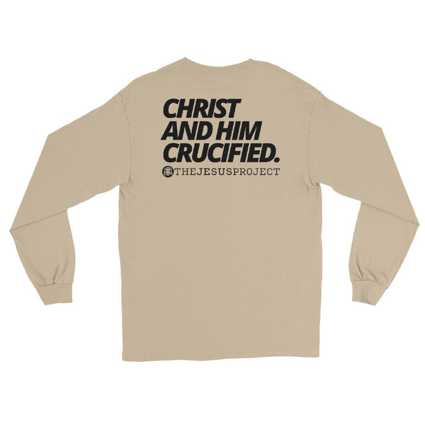 Crucified Christ Lognsleeve Tee