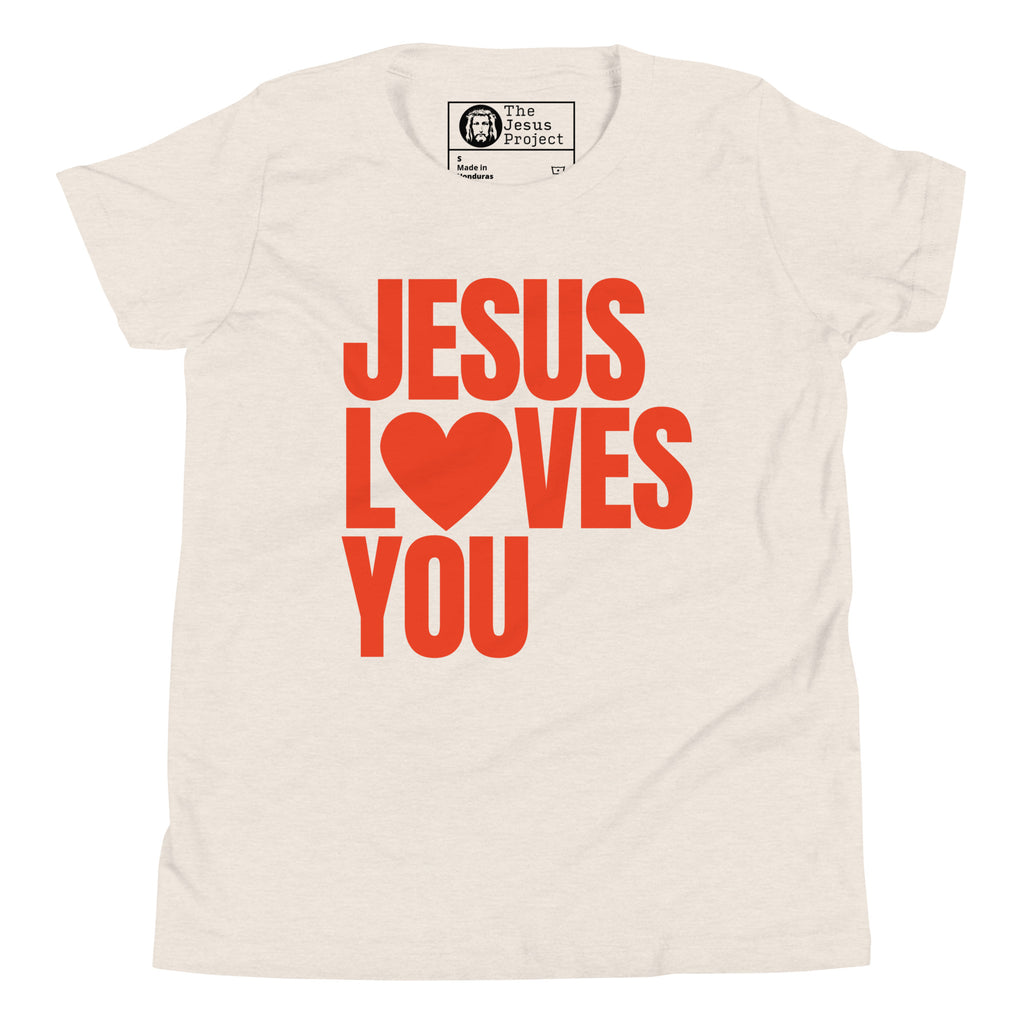 Jesus Loves You Kid Tee